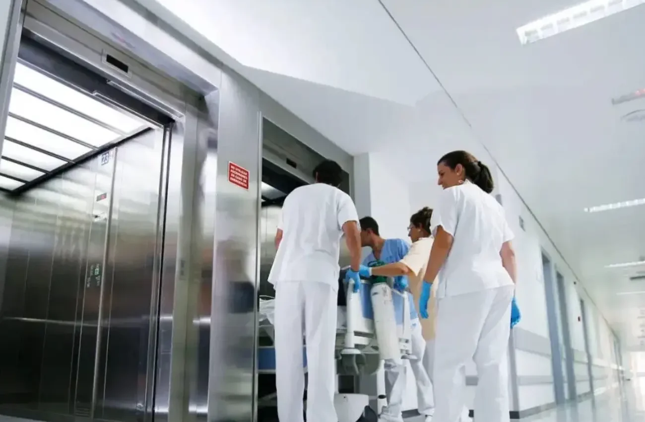 hospital bed elevator
